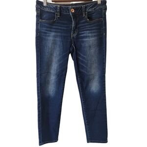 American Eagle Jegging Crop denim Ankle Crop size 6‎ Long